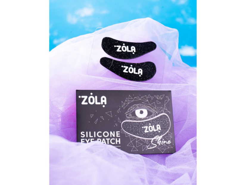 ZOLA силиконовые подушечки под глаза - черные, 1 пара