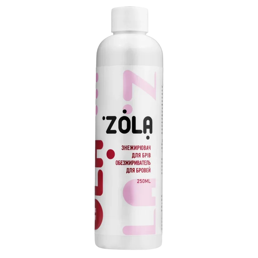 ZOLA Eyebrow Degreaser – odmašťovač obočí, 250 ml