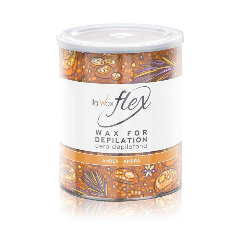ItalWax Flex воск в банке - Amber (Янтарь), 800 мл
