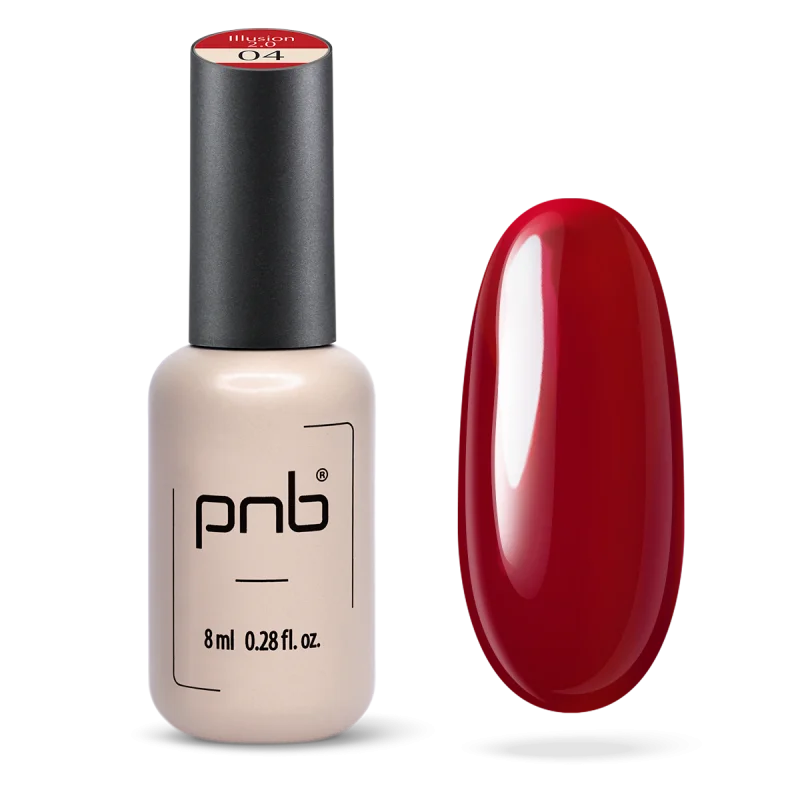 PNB Gel lak na nehty Stained glass - 04 Illusion 2.0, 8 ml