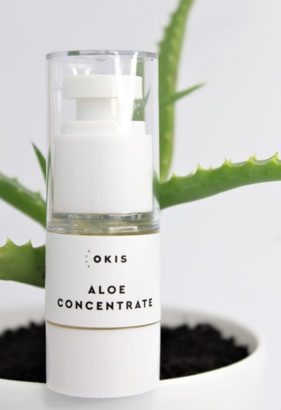OKIS BROW Aloe Concentrate regenerační gel na obočí a řasy, 15 ml