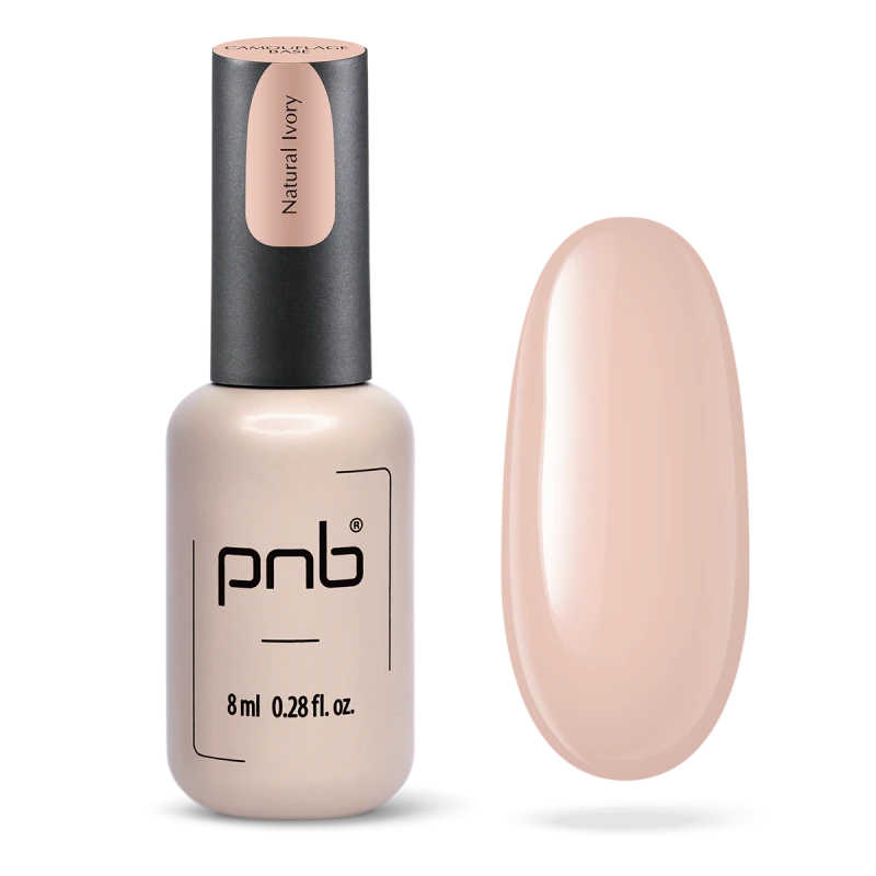 PNB UV/LED Kamuflaźní báze - Natural Ivory, 8 ml