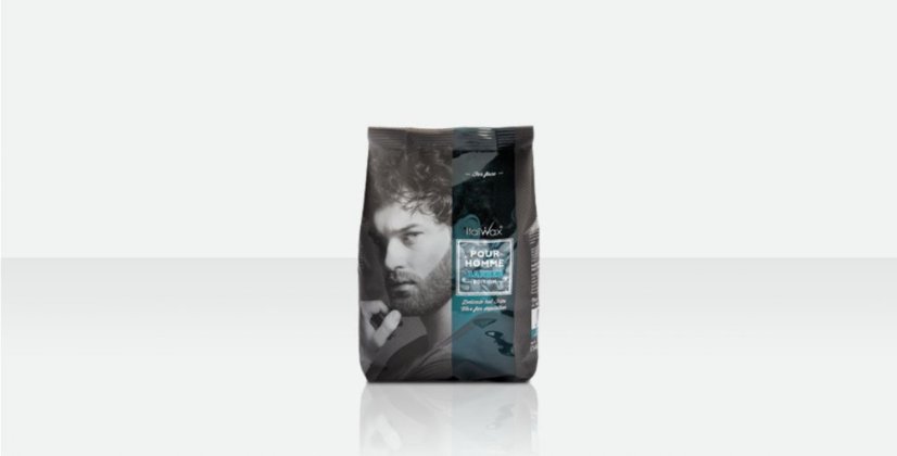 Горячий пленочный воск в гранулах Italwax мужской Pour Homme Barber Edition (для лица), 500 г