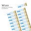Microstop PRO kraftové sáčky pro sterilizaci s indikátorem - 100x200 mm, 100 ks