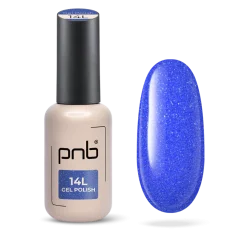 PNB Гель-лак для ногтей - 14L Crystal Sapphire, 8 мл