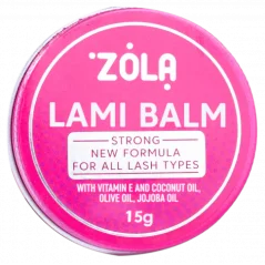ZOLA Lami Balm Pink – бальзам-клей для ламинирования ресниц, 15 гр