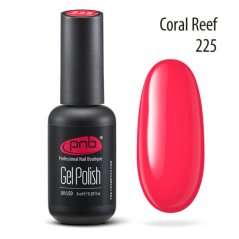 PNB Gel lak na nehty, 225 Coral Reef, 8ml