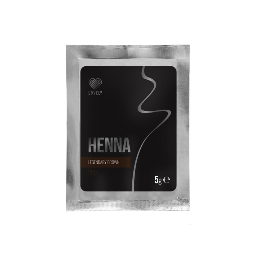 Lovely Brow Pro profesionální henna na obočí - Legendary Brown, 5 g