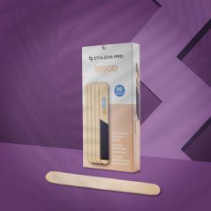 STALEKS EXPERT Одноразовая деревянная пилка-основа WBE-20, 50 шт
