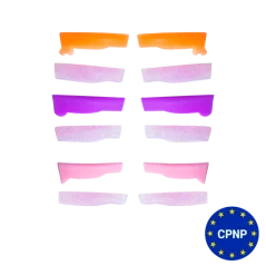 ZOLA Shiny & Candy Lami Pads (S series -S, M, L, M series -S, M, L) — силиконовые валики для ламинирования ресниц, 6 пар