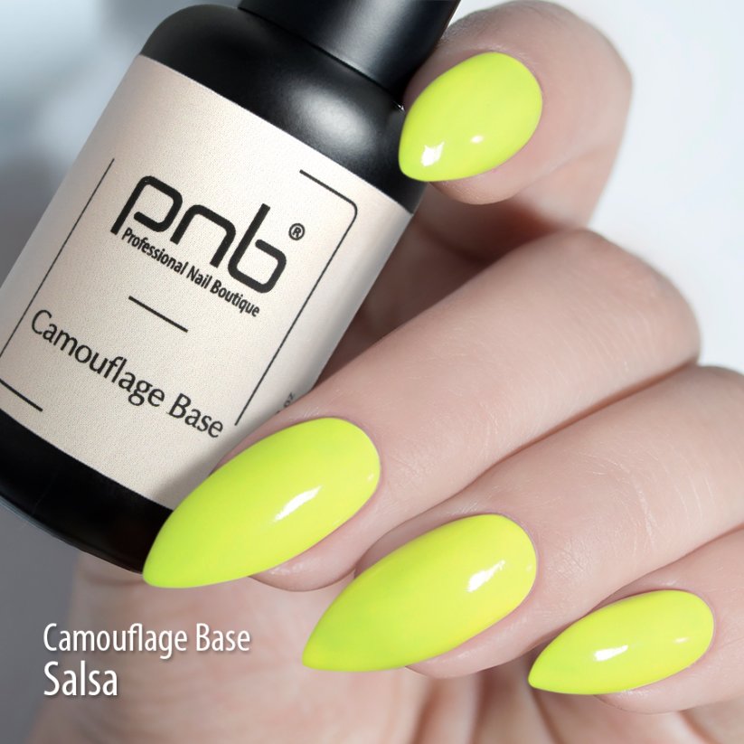 PNB Kamuflaźní báze pod gel lak Salsa, 8 ml