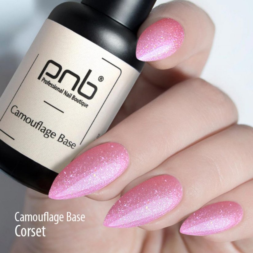 PNB UV/LED Kamuflaźní báze - Corset, 8 ml