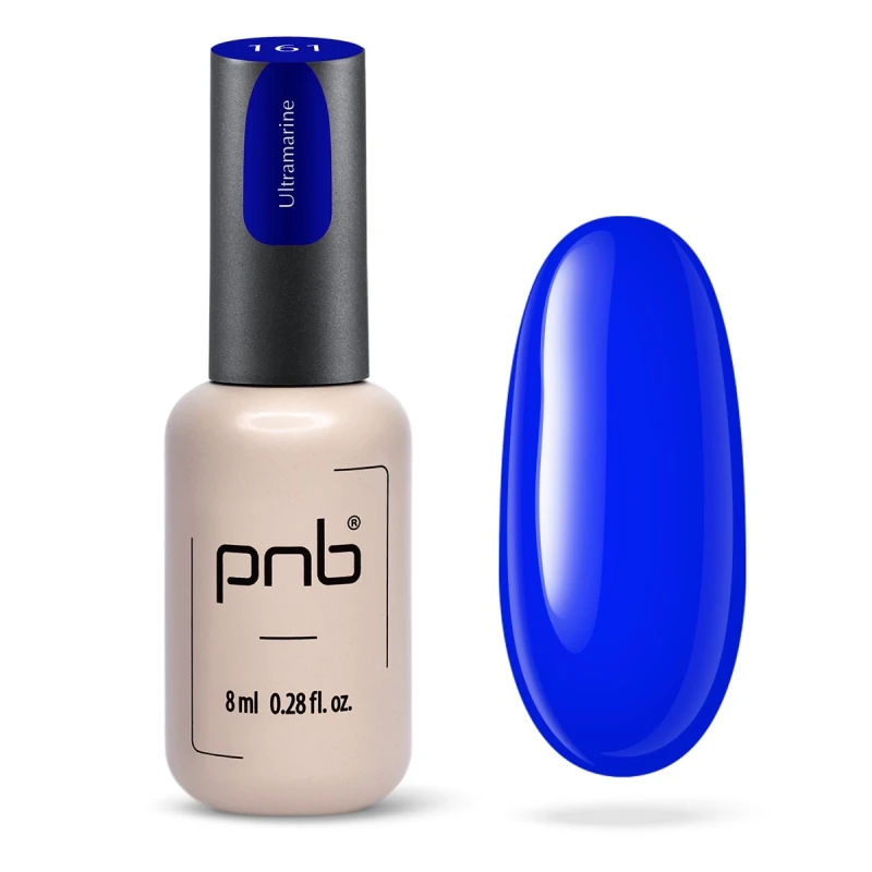 PNB Gel lak na nehty - 161 Ultramarine, 8 ml