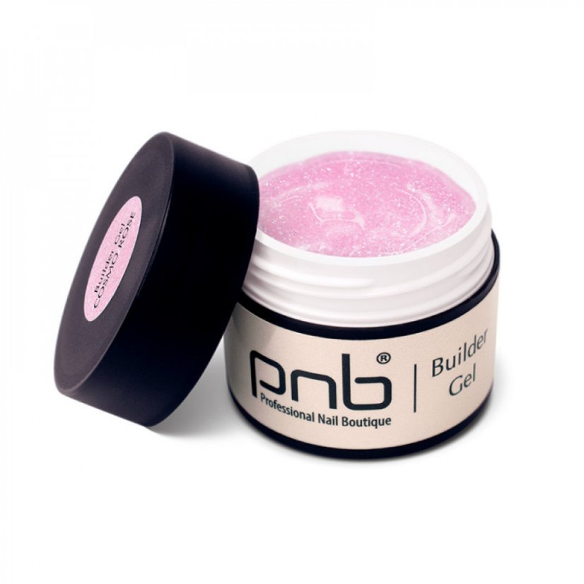 PNB UV/LED Modelovací gel Builder gel Cosmo Rose, 15 ml