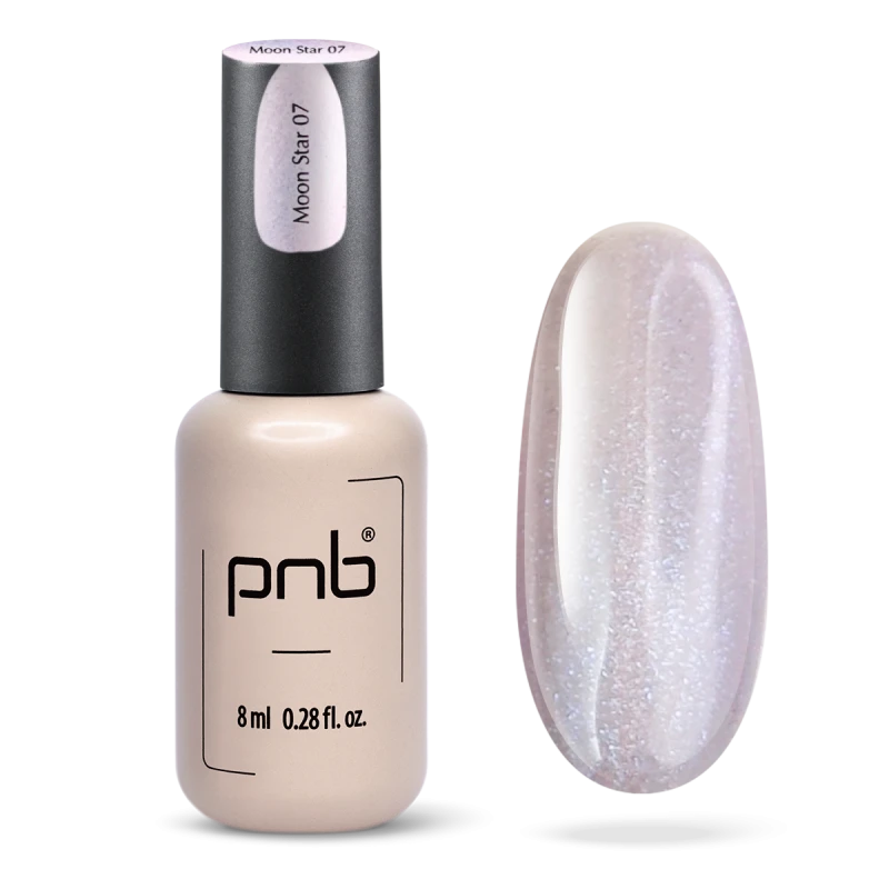PNB Magnetický gel lak na nehty Glamour Cat - 07 Moon Star, 8 ml