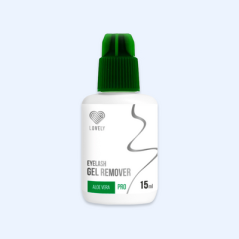 LOVELY Gel remover na odstranění řas - s vůní Aloe Vera, 15 ml