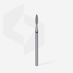 STALEKS Алмазная фреза "Пламя" - синяя FA10B021/8, 2,1 mm
