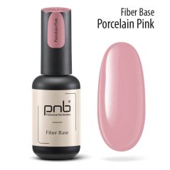 PNB Fiber báze Porcelain Pink, 8ml