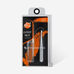 STALEKS EXPERT Pinzeta na oboči TE-10/7 (zkosená špičatá)