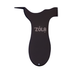 ZOLA Multifunkční kovový aplikátor pro laminaci řas – černý, 1 ks
