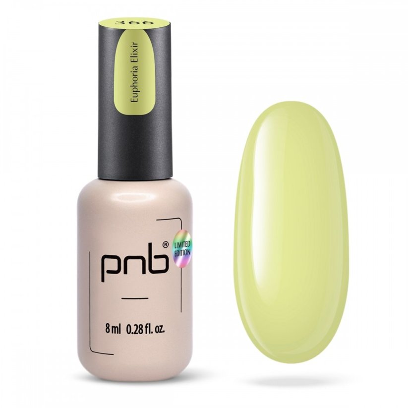 PNB Gel lak na nehty - 366 Euphoria Elixir, 8 ml