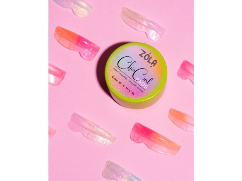 ZOLA Chic Curl Pads - natáčky na lash lifting, 5 párů