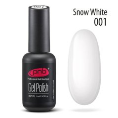 PNB Gel lak na nehty, 001 Snow White, 8ml