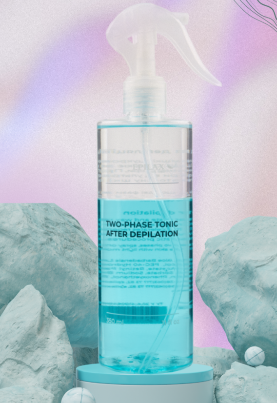 Epilax Silk Touch dvoufázové tonikum po depilaci, 350 ml.