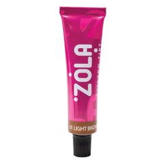 ZOLA Eyebrow Tint Краска для бровей  - 01 Light Brown (светло-коричневая), 15 мл