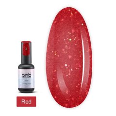 PNB UV/LED Reflexní podkladová báze na nehty Red, 8ml