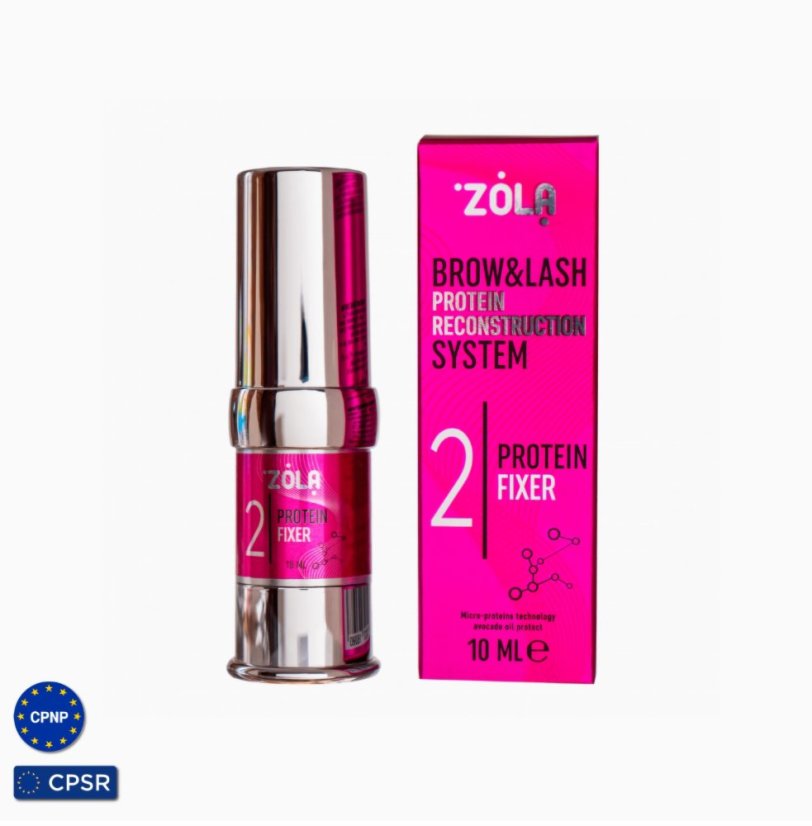 ZOLA Brow & Lash Protein Reconstruction System – Krok 2 Protein Fixer, 10 ml