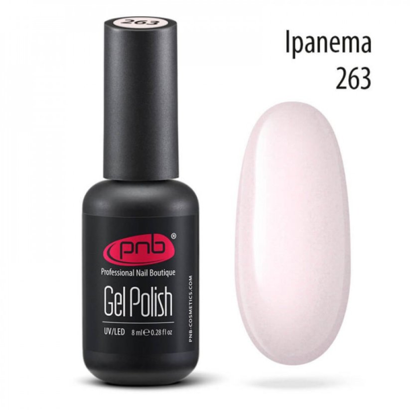 PNB Gel lak na nehty - 263 Ipanema, 8 ml