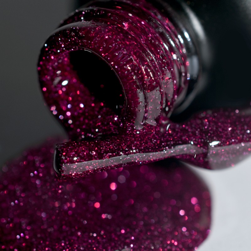 PNB Reflexní gel lak na nehty, 12 Ruby, 8ml