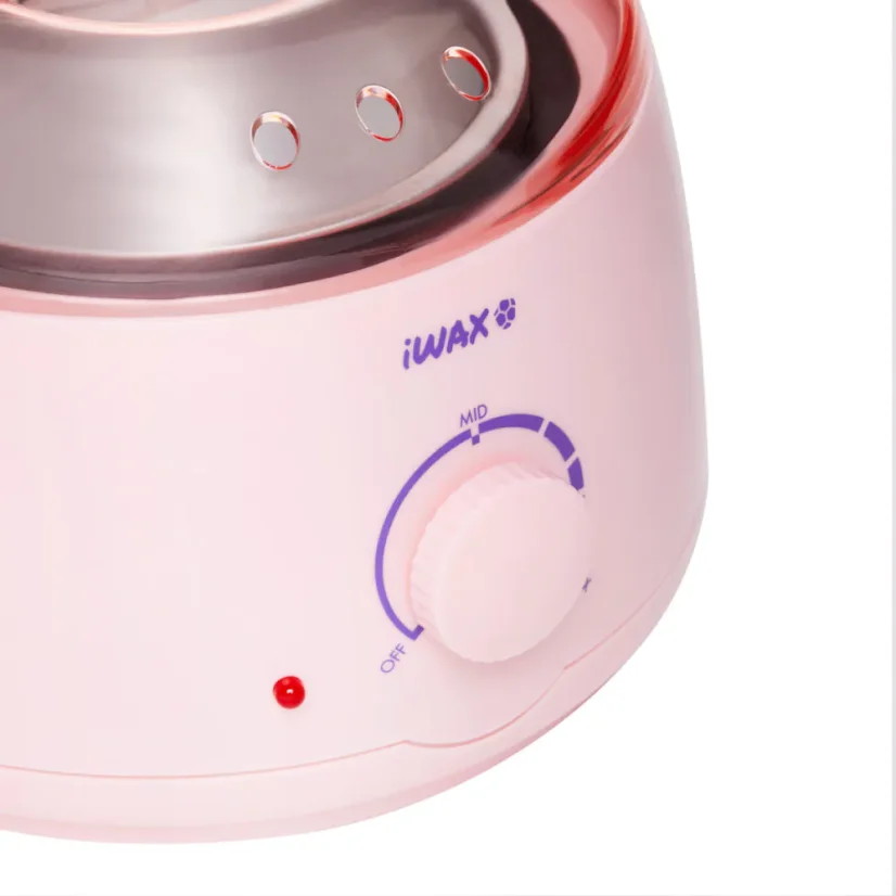 Ohřívač depilačního vosku iWAX 100 - růžový, 100 W