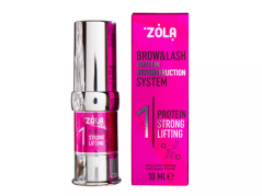 ZOLA Brow & Lash Protein Reconstruction System – Krok 1 (lifting gel), ružový, 10 ml