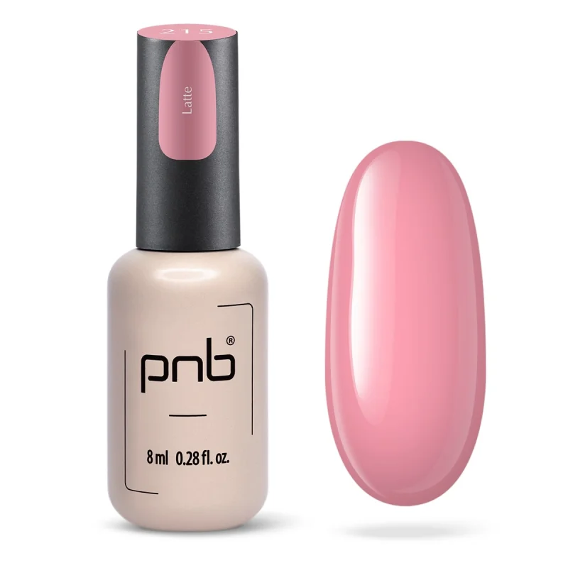PNB Gel lak na nehty - 215 Latte, 8 ml