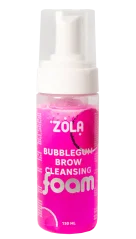 ZOLA Pink Bubblegum — очищающая пенка для бровей, 150 мл