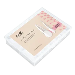 PNB Многоразовые верхние формы для наращивания - Миндаль, 120 шт