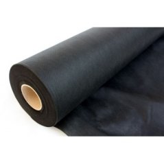 ECONOMIC Jednorázové prostěradlo v roli z netkané textilie (bez perforací) - černé, 60cm x 50m