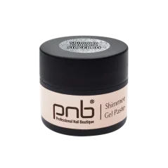 PNB UV/LED Shimmer Gel pasta - 01 Silver