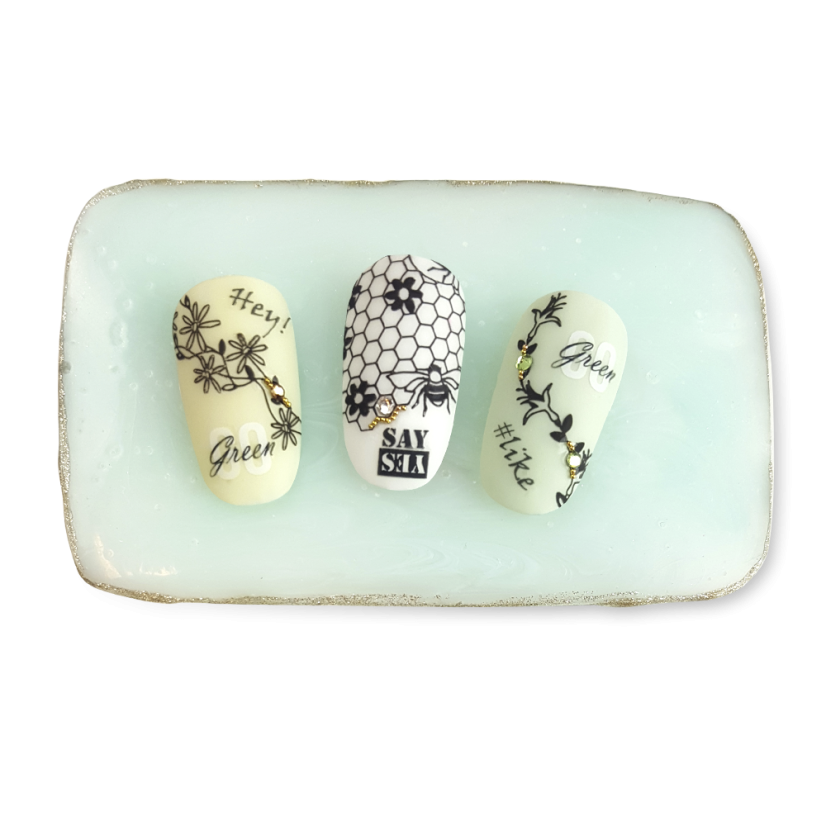 Moyra Nail art nálepky na nehty - 09