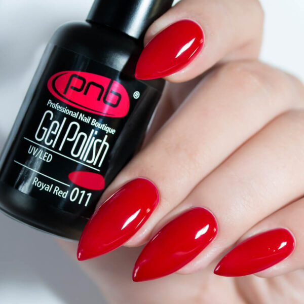 PNB Gel lak na nehty, 011 Royal Red, 8ml