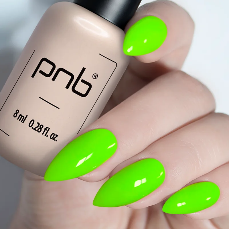 PNB Gel lak na nehty - 252 Electric Lime, 8 ml
