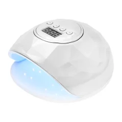 Lampa UV/LED stříbrná perleťová, 86 W