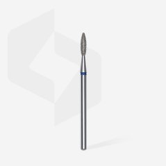 STALEKS Diamantová fréza "Plamínek" - modrá FA10B021/8, 2,1 mm