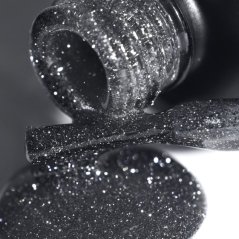 PNB Reflexní gel lak na nehty, 09 Crystal Black, 8ml