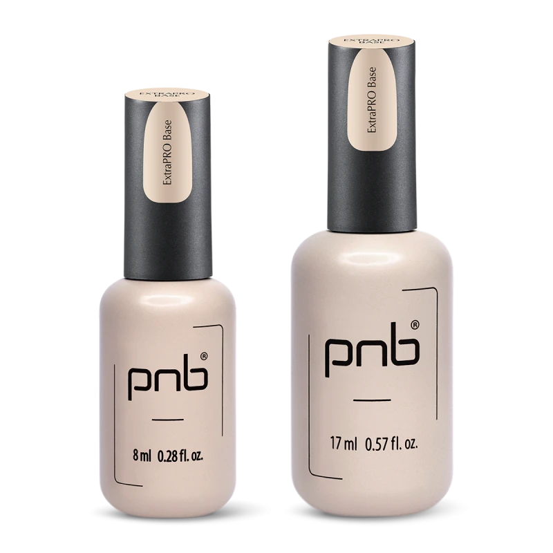 PNB UV/LED Podkladová báze pod gel lak Rubber ExtraPRO Base, 17 ml