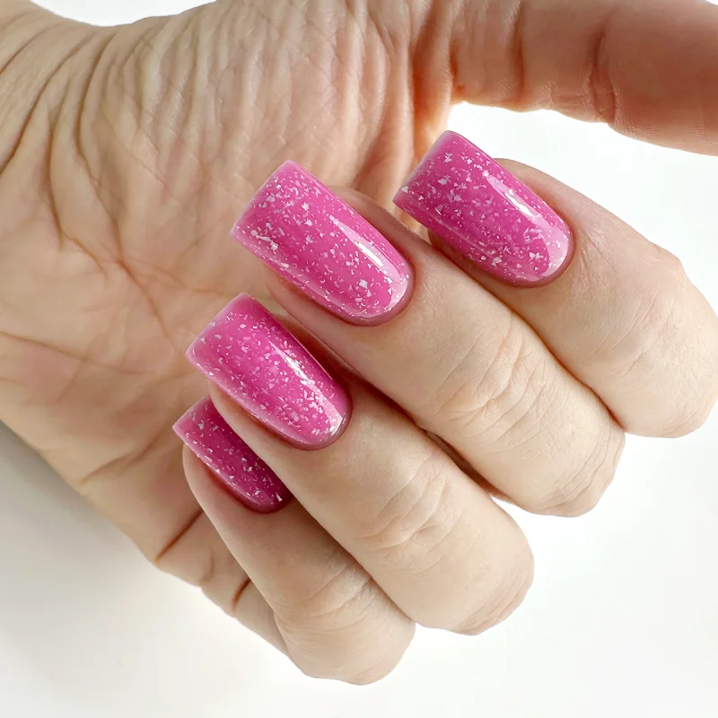 PNB UV/LED Kamuflaźní báze - Glitter Rose, 8 ml