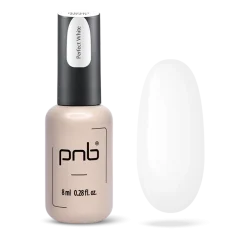 PNB UV/LED Gel lak na nehty - Perfect White, 8 ml