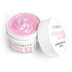 CLARESA Stavební gel na nehty Rubber gel - 03, 45g